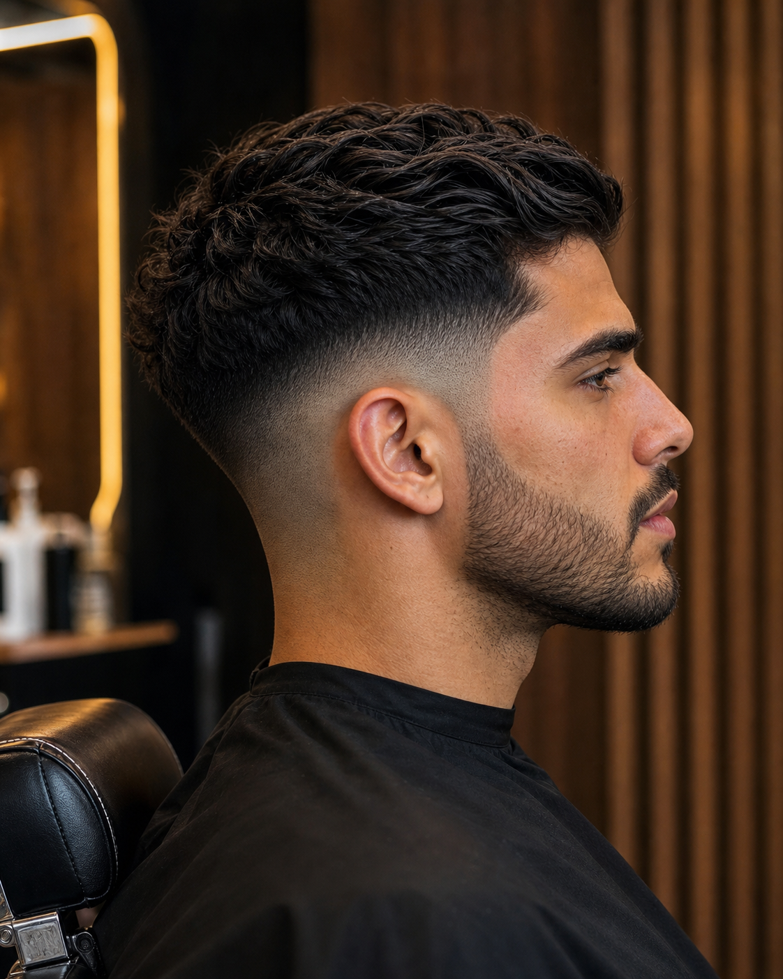 Exemple premium de mid fade